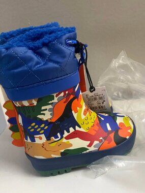 NEXT Dino Rain Boots (3M thinsulate)